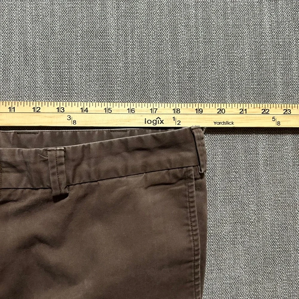 VTG Bills Khakis Trim Fit Pants Mens 38x30 Brown Made in USA Cotton Chinos